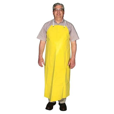 Ansell 56 400 950264 Neoprene Apron 35 X 45 Yellow From Masterflex