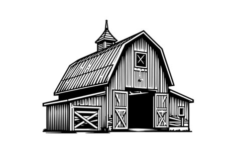 The Barn Svg Farm Life Design Barn Svg Graphic By Artful Assetsy