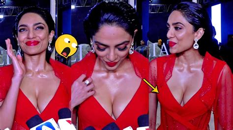 అడివిశేష్ హీరయిన్ Sobhita Dhulipala In Sizzling Red Look At Sheer