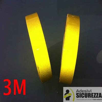 Pellicola Adesiva Riflettente Scotchlite M Serie Colore Giallo