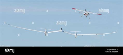 Towed Glider Air Launch System Demonstration Flight Stock Photo Alamy