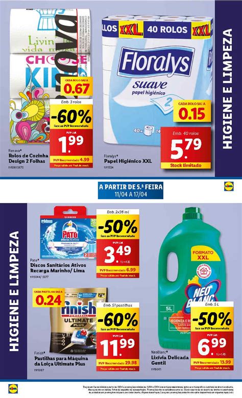 Antevisão Folheto LIDL Higiene e Beleza Promoções 11 abril a 17 abril