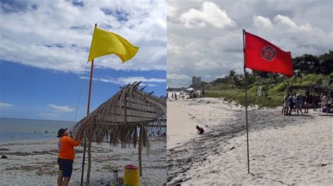 Colocan Bandera Roja Y Amarilla En Playas Y R Os Del Pa S