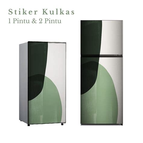 Jual Stiker Kulkas Pintu Dan Pintu Motif Minimalist Kode Mt Fm