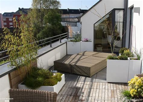 Jardini Res Sur Mesure Pour L Am Nagement D Une Terrasse Priv E Au