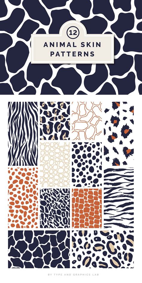 12 animal skin patterns – Artofit