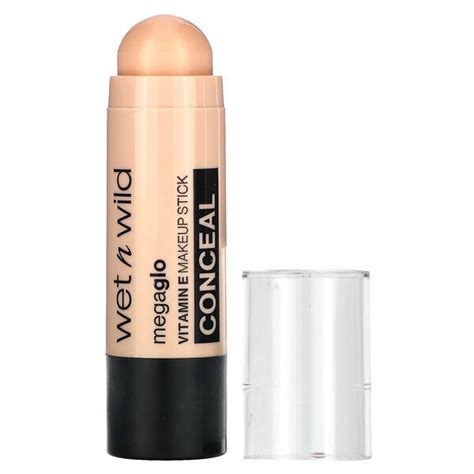 Wet N Wild MegaGlo Vitamin E Makeup Stick Conceal Nude For Thought Oz G