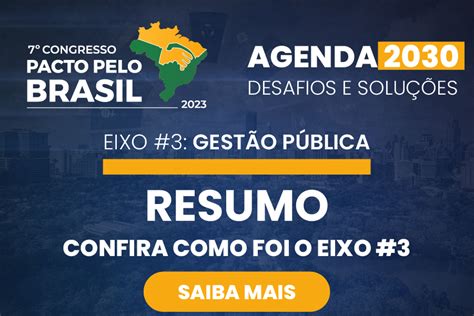 Observat Rio Social Do Brasil Eixo Gest O P Blica E Agenda Fecha