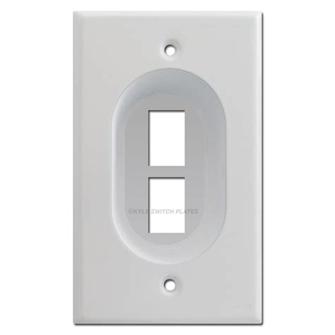 Recessed Wall Switch Plates, Inset Outlet Plug Covers