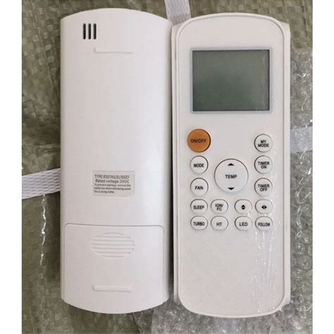 New Replacement Rg K B Bgef For Midea Air Conditioner Remote Control