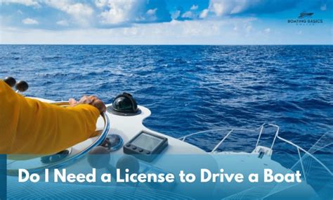 Do I Need A License To Drive A Boat Boat Rules By States