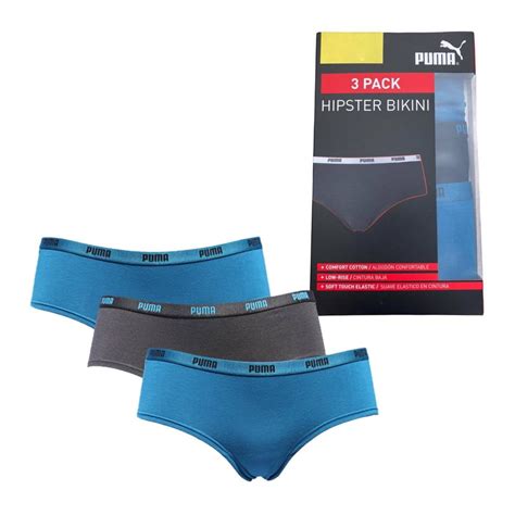 Bikini Para Dama Puma Talla CH Azul Oxford Con Pzas A Precio De Socio