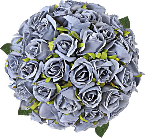 Bundles Artificial Flowers Rose Bouquets 8 Heads Silk Fake Flowers