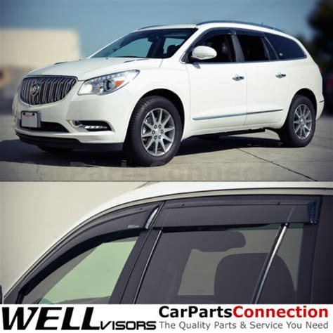 Wellvisors Window Visors Buick Enclave Sun Visors Deflectors Ebay