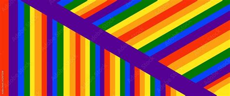 Illustration Of The Rainbow That Also Represents The Lgbtiqa Lgbti Lgbt Lesbian Gay