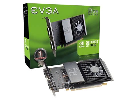 EVGA GeForce GT 1030 SC 2GB GDDR5 Single Slot Graphics Card 02G P4 6338