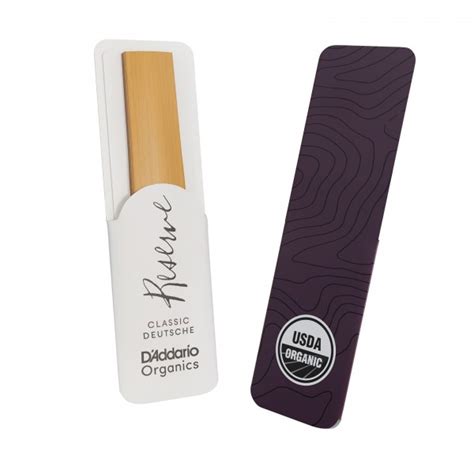 D Addario Organic Reserve Classic German Clarinet Reeds Pack At