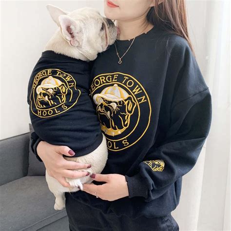 matching dog  human clothes outfits   frenchielycom