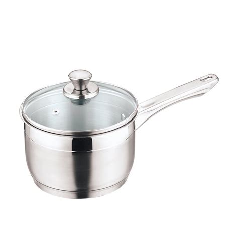 Pieces Round Vinod Litre Stainless Steel Two Tone Saucepan For