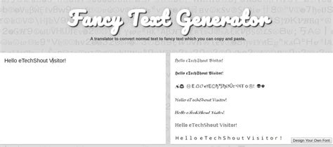 14 Cool Fancy Text Generator Tools in 2025 (FREE)