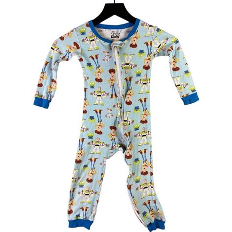 Disney Pajamas Disney Toy Story Pajama Toddler One Piece Suit Size