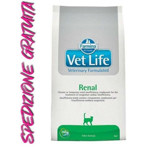 Vet Life Renal Gatto Kg Lunga Scadenza