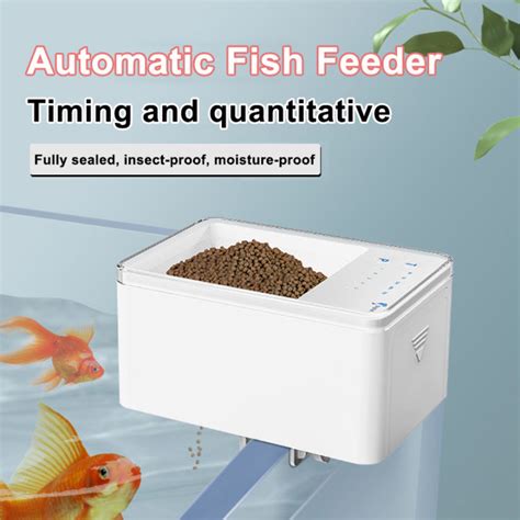 Automatic Fish Feeder Smart Digital Fish Food Dispenser Timer Fish