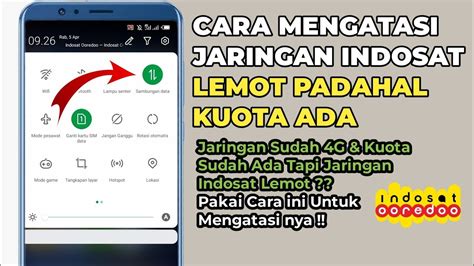 Cara Mengatasi Jaringan Indosat Lemot Youtube