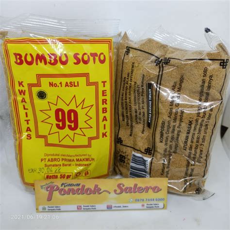 Jual Bumbu Soto Abro Prima Makmur Shopee Indonesia