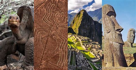 Machu Picchu Galapagos Islands Nasca Lines And Easter Island Visit