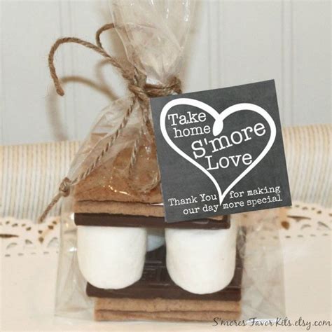 S More Love Favors S Mores Kits Wedding Favors