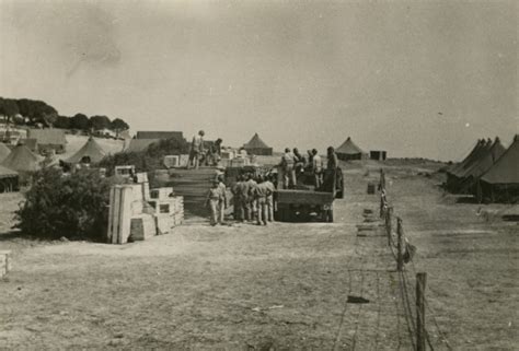 Field hospital compound in Bizerte, Tunisia, North Africa in 1943-44 ...