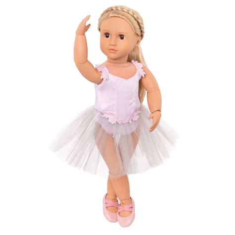 Our Generation Deluxe Sydney Lee Poseable Doll Set With Ballerina