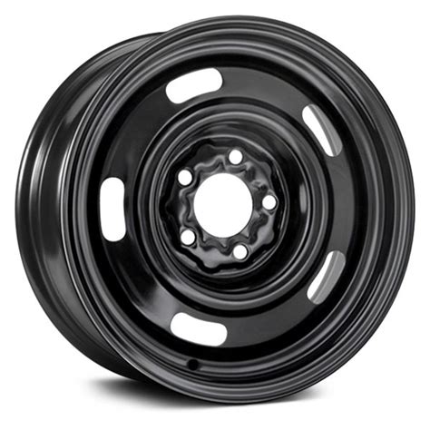 RT® 15" STEEL WHEEL 5 LUG Wheels - Black Rims - X40709-H