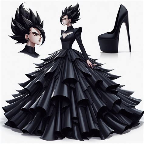 Goth Vegeta 7 By Artificial Sissy On Deviantart