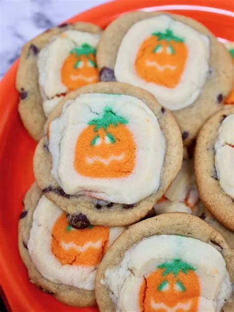 Halloween Double Decker Cookies Chocolate Chip Cookies With Sugar