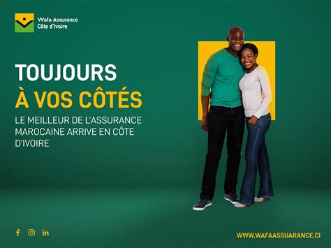 Wafa Assurance Ci Toujours A Vos Cotes On Behance