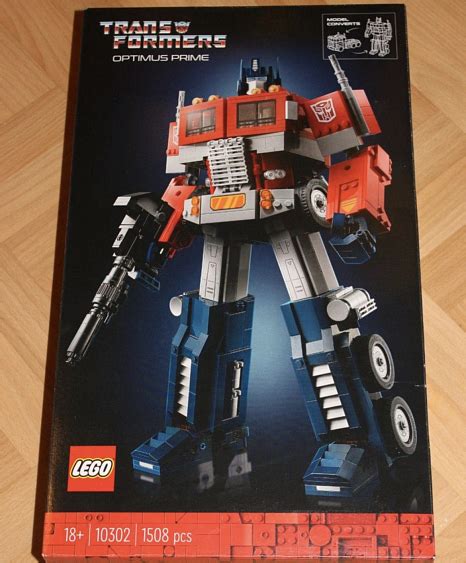 Конструктор LEGO Коллекционные наборы (Эксклюзив) 10302 Оптимус Прайм ...