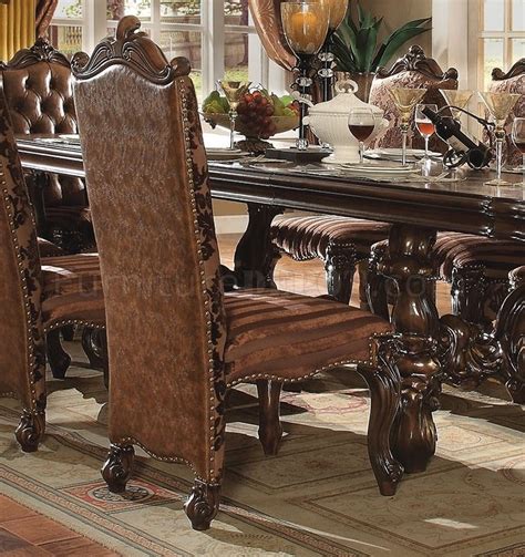 Versailles Dining Table Cherry Oak By Acme 61100