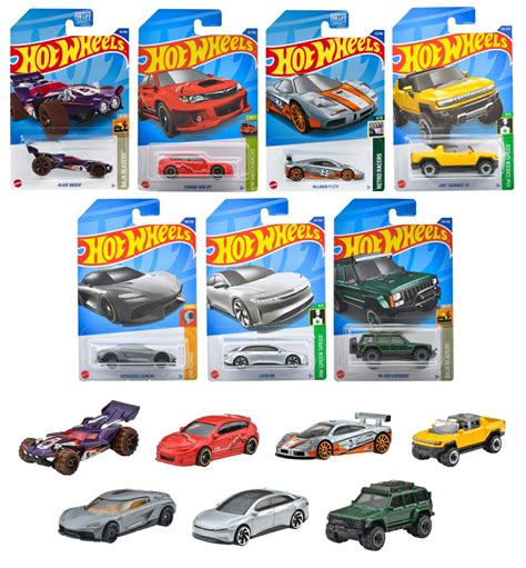 楽天ブックス: ホットウィール（Hot Wheels） ベーシックカー Hアソート 【ミニカー36台入り BOX販売】 【3才~】 98HH ...