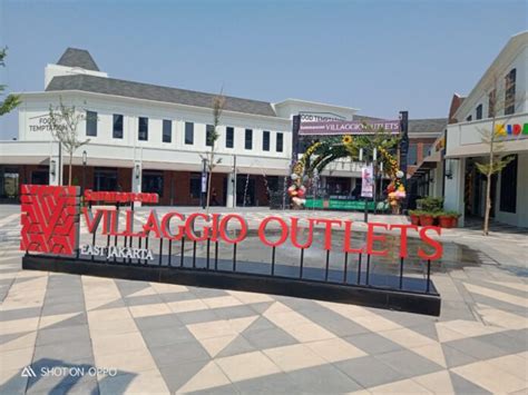 Summarecon Villaggio Outlet Destinasi Belanja Barang Branded Bertaraf