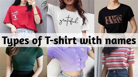 Types Of T Shirt With Names T Shirt For Girls And Women Saloni Vibes Youtube