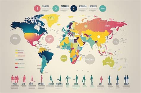 Premium Photo Develop An Interactive Infographic Map Displaying