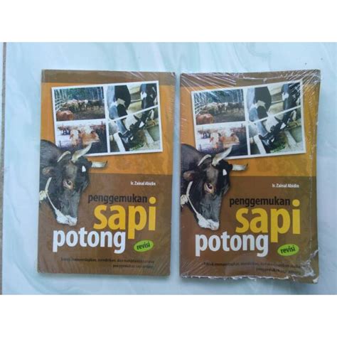 Jual Penggemukan Sapi Porong Revisi Ir Zainal Abidin Shopee Indonesia