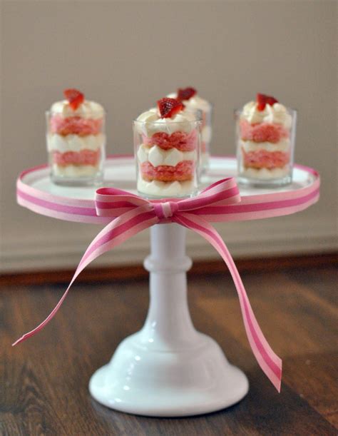 Taylor Made Baking Mini Sponge Cake Parfaits