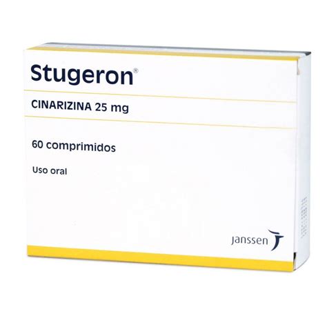 stugeron cinarizina  mg  comprimidos