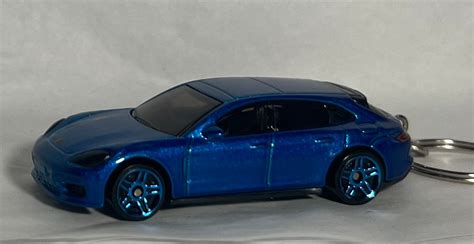 Hot Wheels Porsche Panamera Turbo S Hybrid Sport Turismo Keychain Etsy