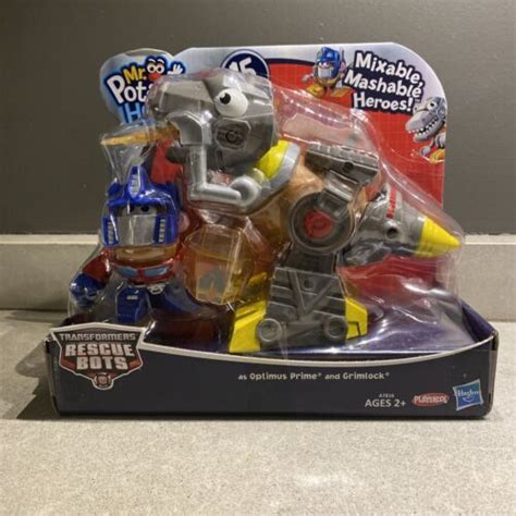 Playskool Transformers Mr Potato Head Rescue Heroes Grimlock Optimus