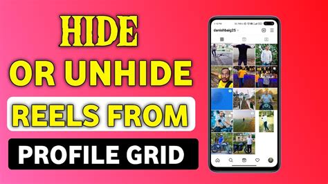 How To Hide Instagram Reels Video From Profile Grid 2022 YouTube