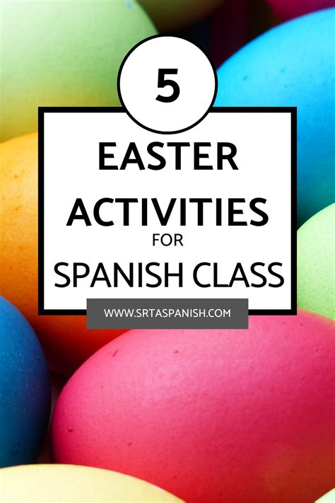 Spring Activities For Spanish Class Artofit